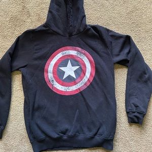 Men’s Marvel Captain America Hoodie Large